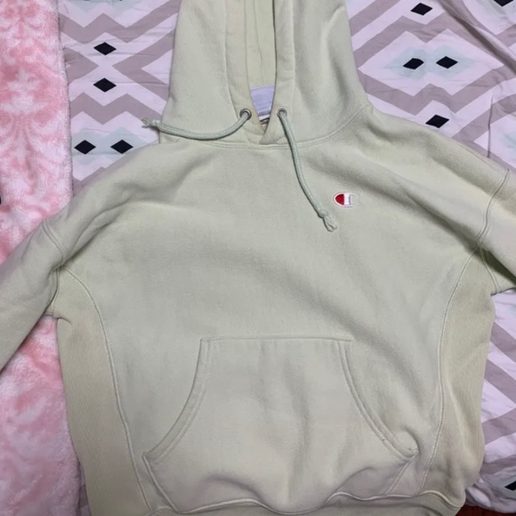 Mint green champion hoodie - Picture 2 of 7